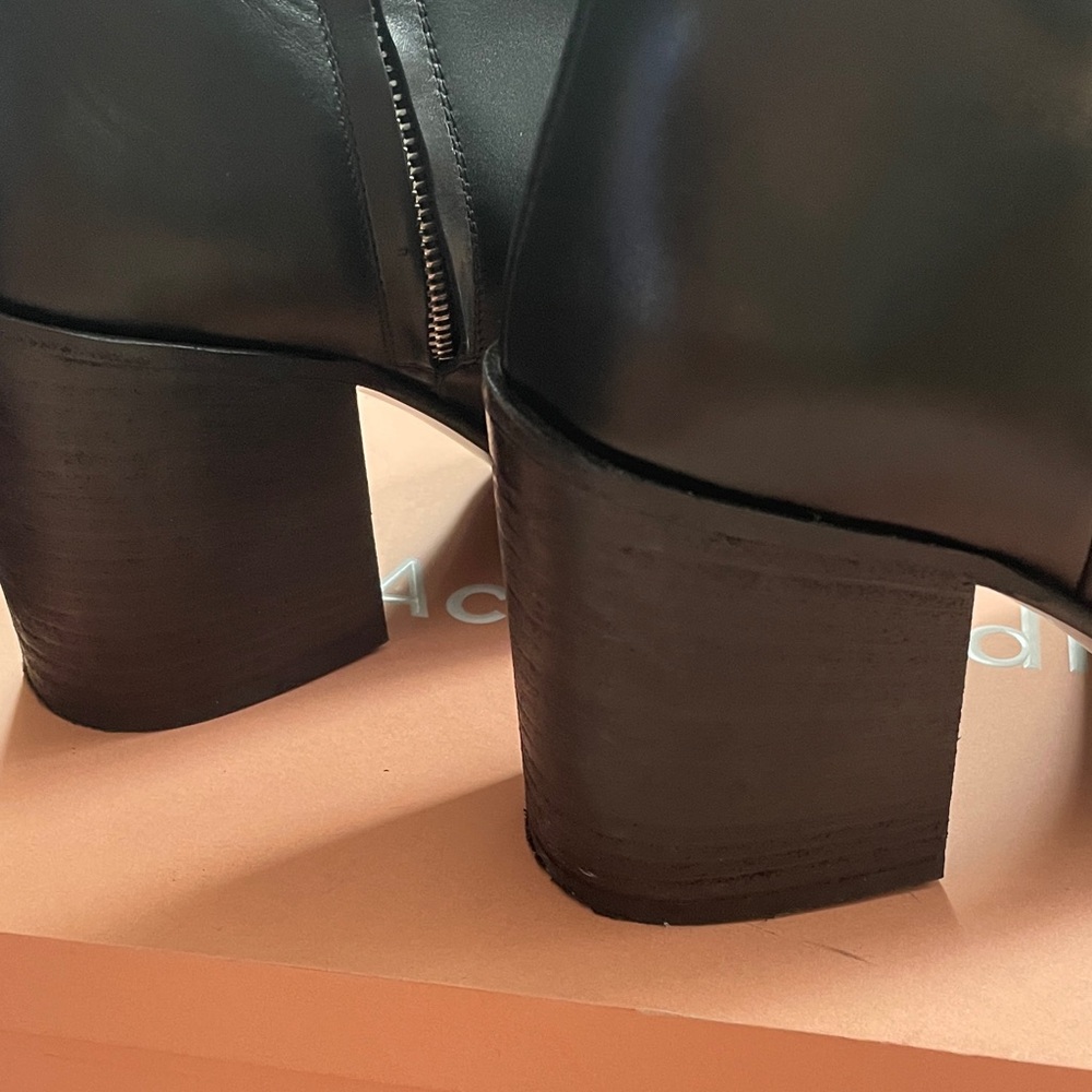 Acne Studios Black Ankle Booties (Size 39) - Picture 5 of 9